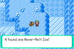 Never-melt Ice Location